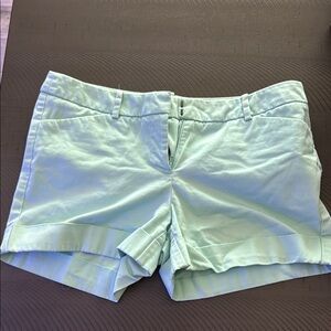 Mossimo Supply Co Green Bermuda Shorts Casual Cotton Blend